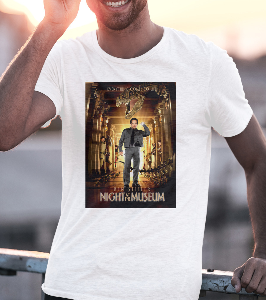 Night At The Museum Everything Comes To Life Ben Stiller T-Shirt