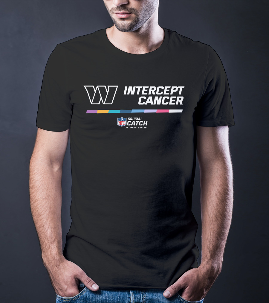 NFL Crucial Catch Intercept Cancer T-Shirt