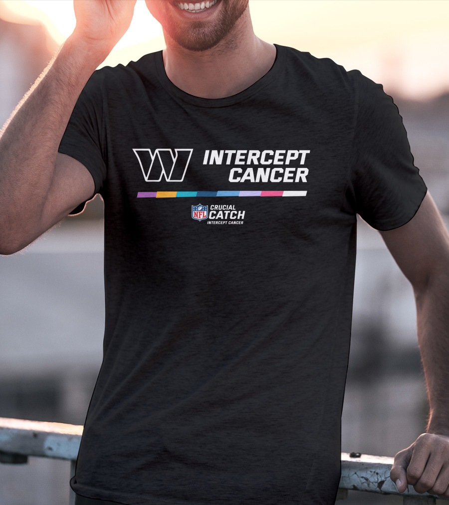 NFL Crucial Catch Intercept Cancer T-Shirt