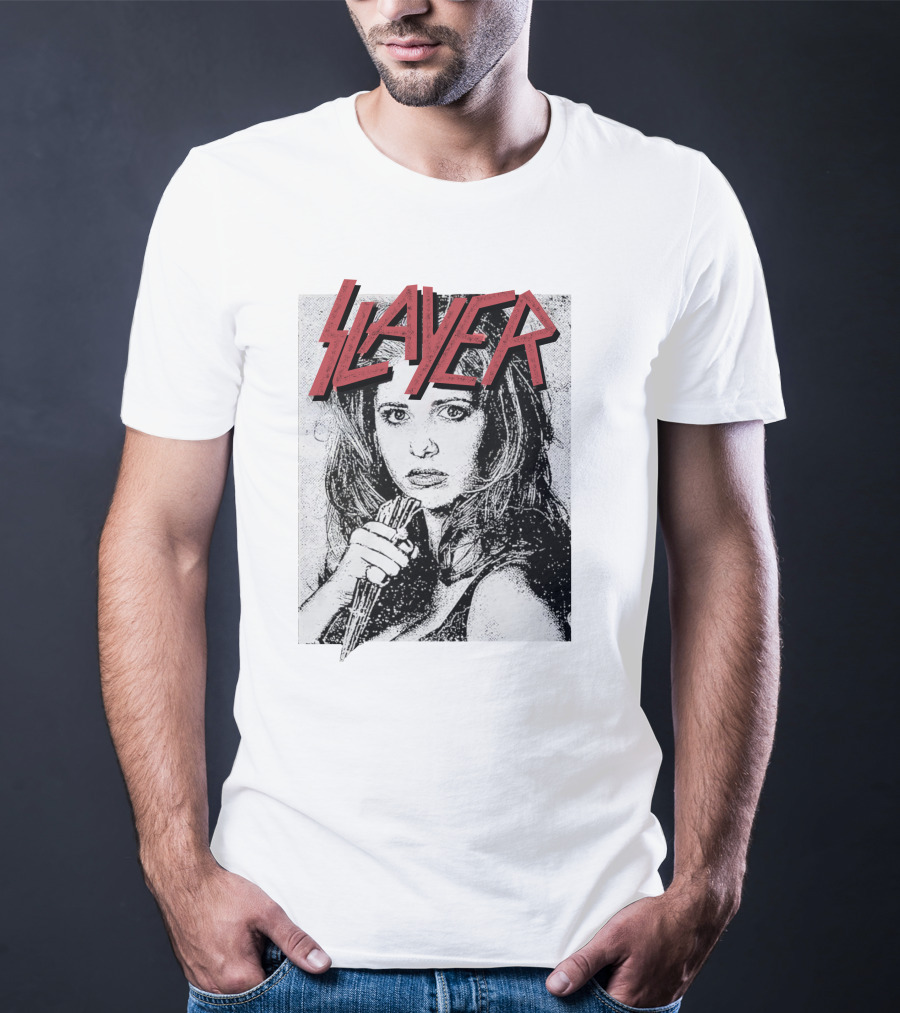 Buffy Slayer Vampire Cross T-Shirt