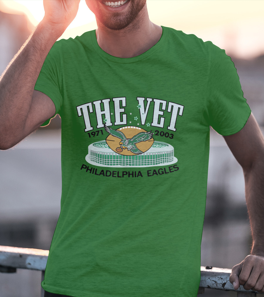 Philadelphia Eagles The Vet 1971-2003 Stadium T-Shirt