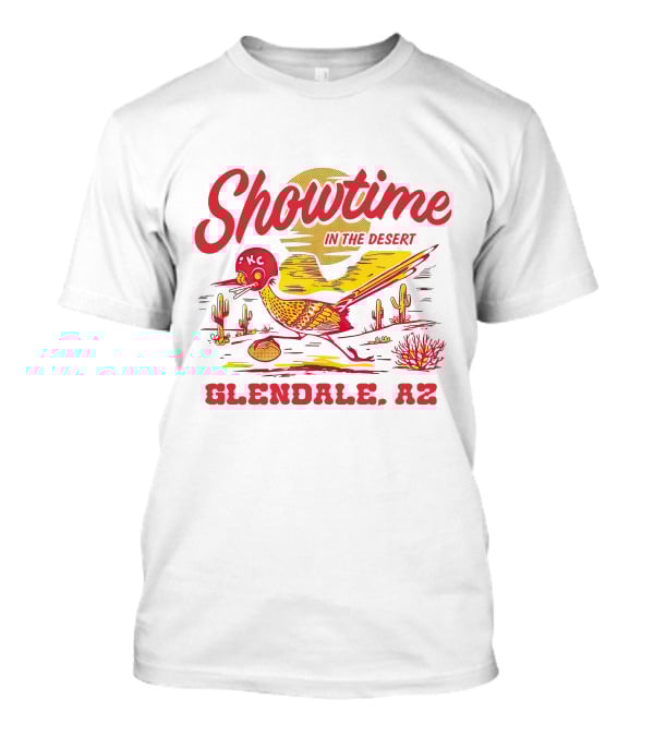 Showtime In The Desert Kansas City Chiefs Glendale AZ Merch T-Shirt
