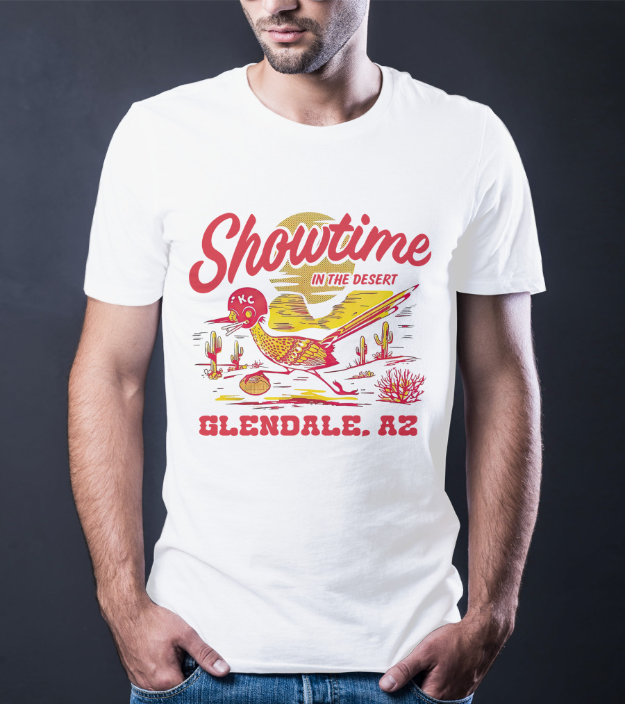 Showtime In The Desert Kansas City Chiefs Glendale AZ Merch T-Shirt