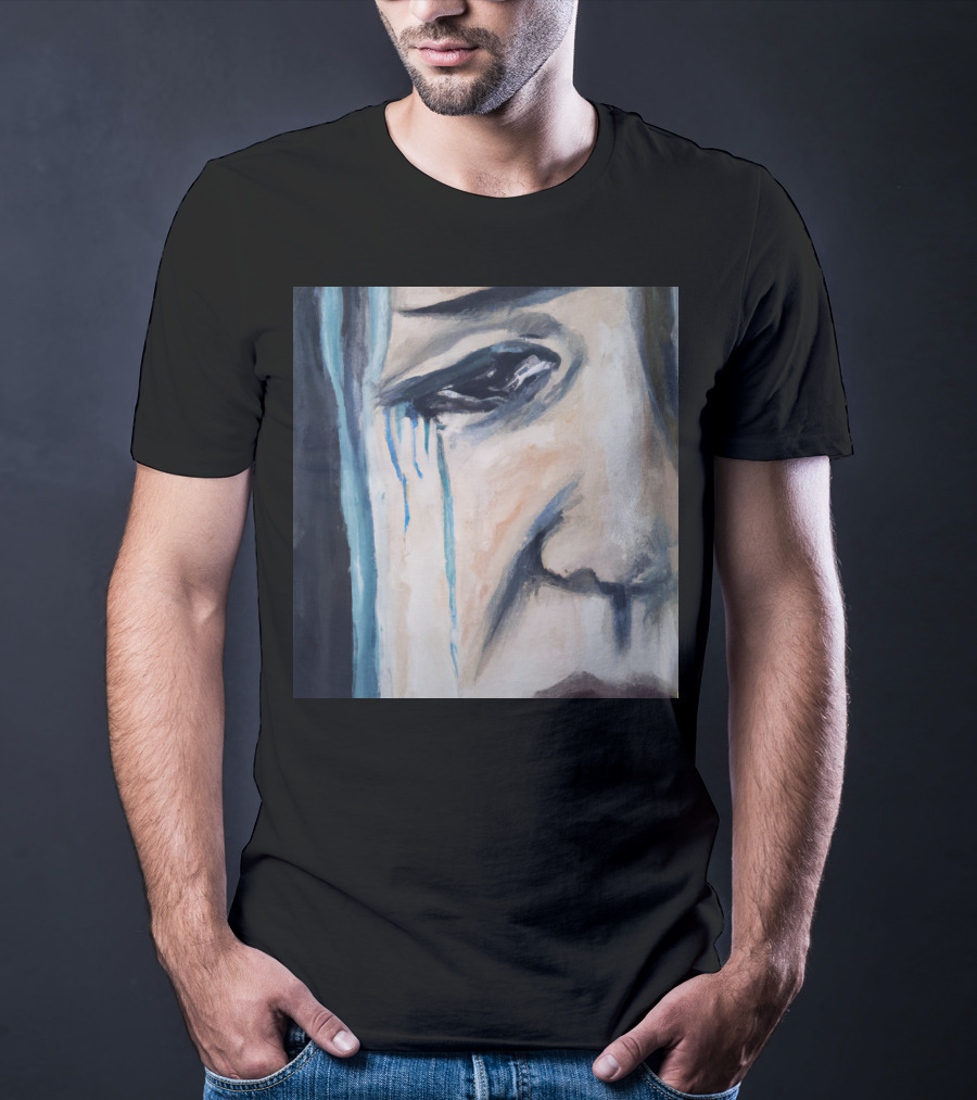 Sorrow Face Tears T-Shirt