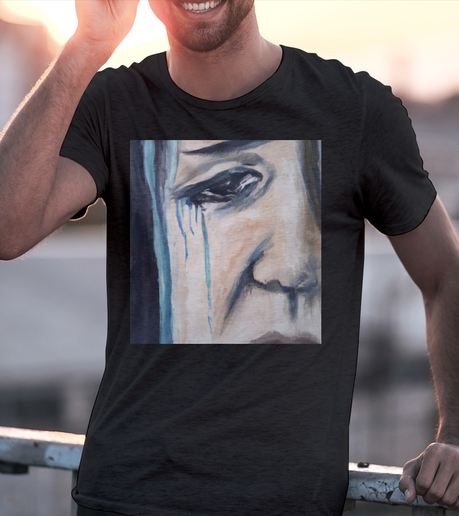 Sorrow Face Tears T-Shirt