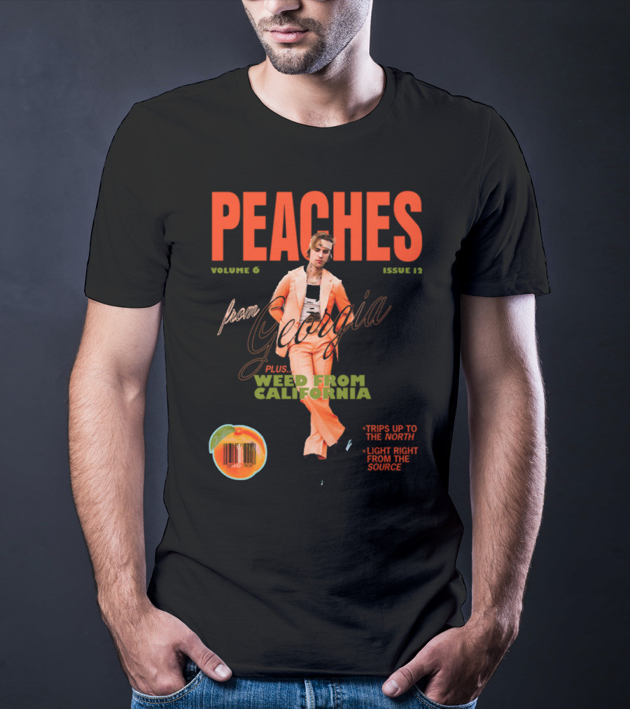 PEACHES Volume 6 Issue 12 From Georgia Plus Weed From California T-Shirt