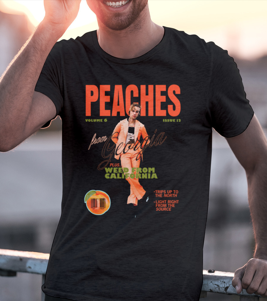 PEACHES Volume 6 Issue 12 From Georgia Plus Weed From California T-Shirt