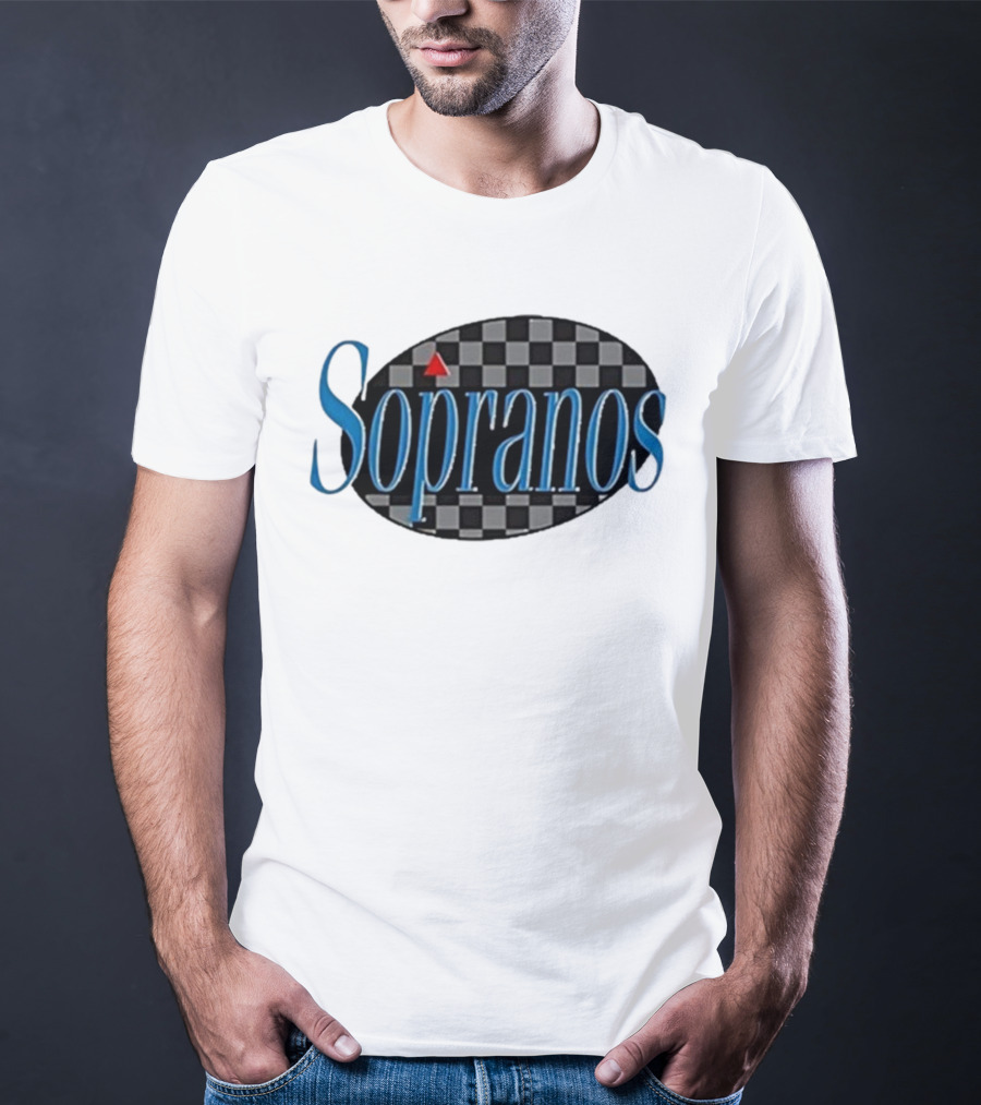 Seinpranos VIII Omwearta Seinfeld Soprano Checkerboard T-Shirt