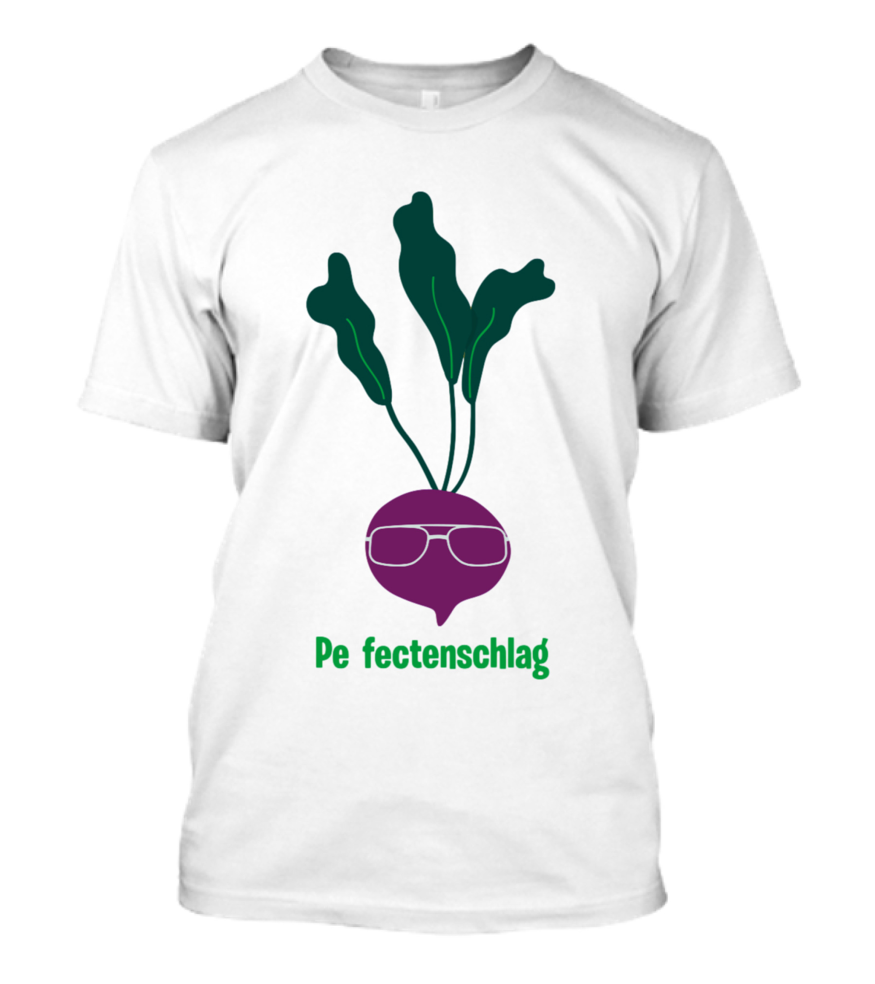 Pe Fectenschlag Super-Soft Beet Glasses T-Shirt