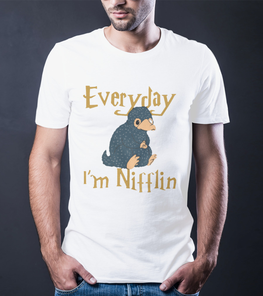 Everyday I'm Nifflin Fantastic Beasts Niffler Inspired T-Shirt