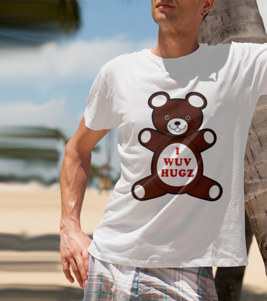I Wuv Hugz Teddy Bear Cuddle T-Shirt