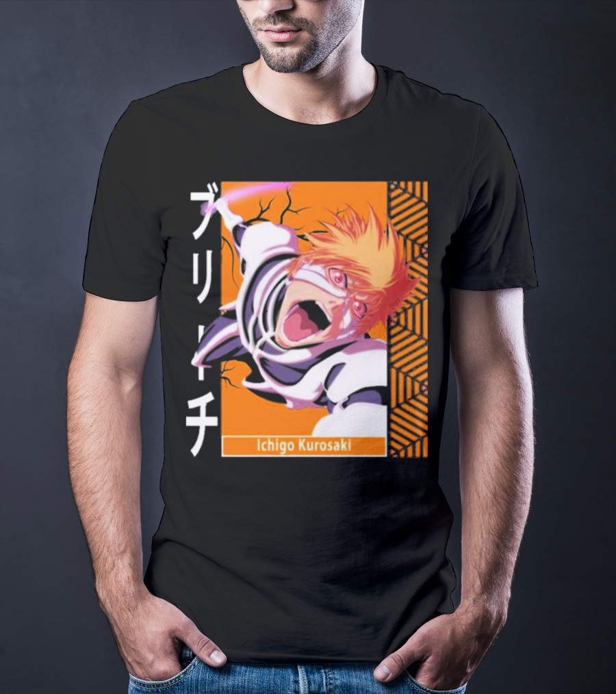 Bleach Ichigo Kurosaki Anime Manga Character T-Shirt