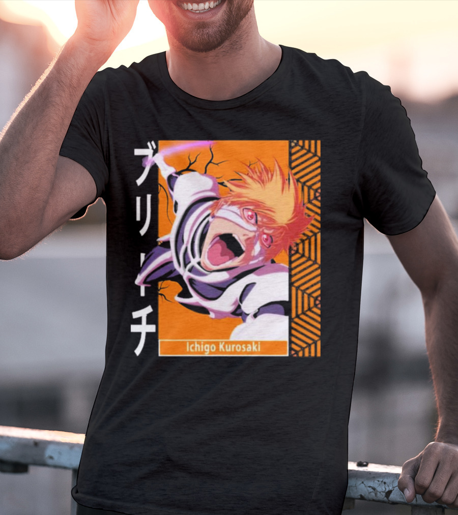 Bleach Ichigo Kurosaki Anime Manga Character T-Shirt