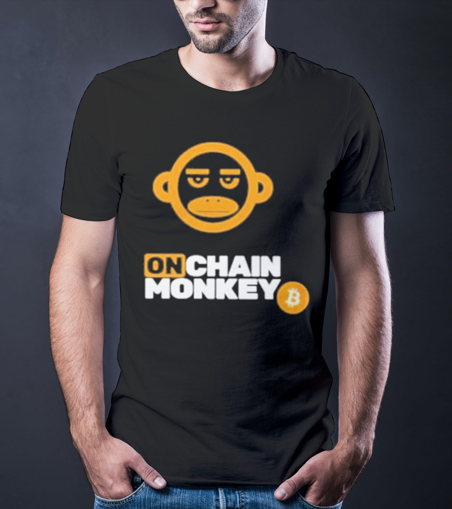 Onchain Monkey OCM OG Bitcoin Icon T-Shirt