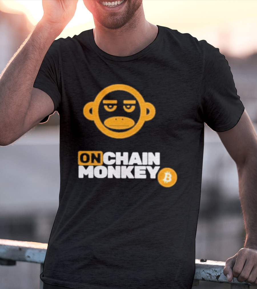 Onchain Monkey OCM OG Bitcoin Icon T-Shirt