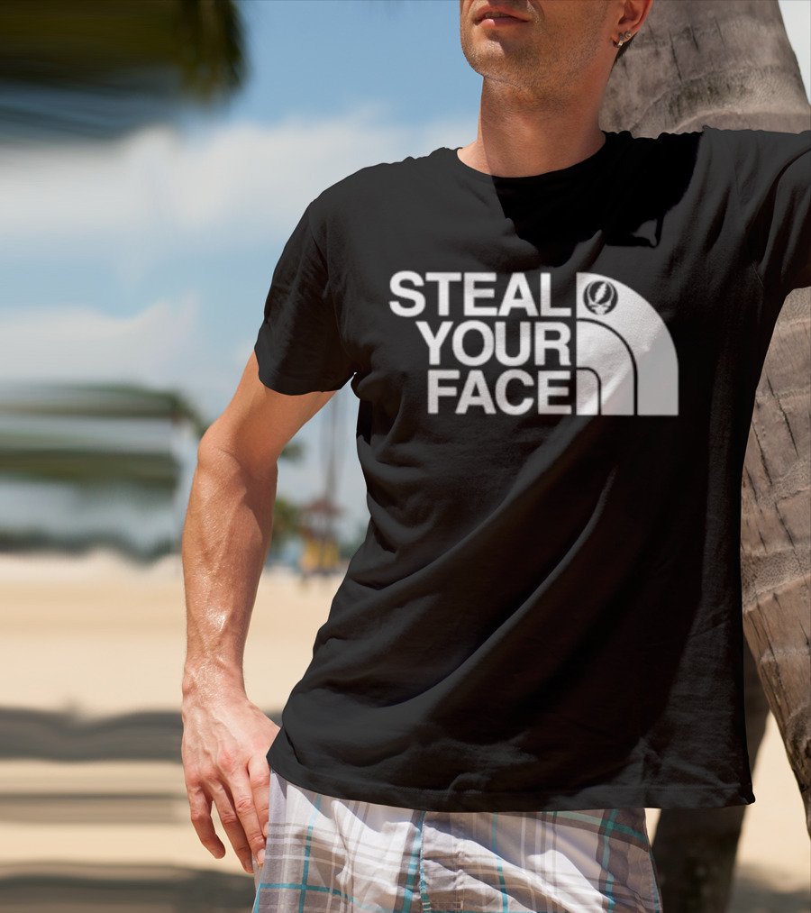 Steal Your Face Grateful Dead North Face T-Shirt