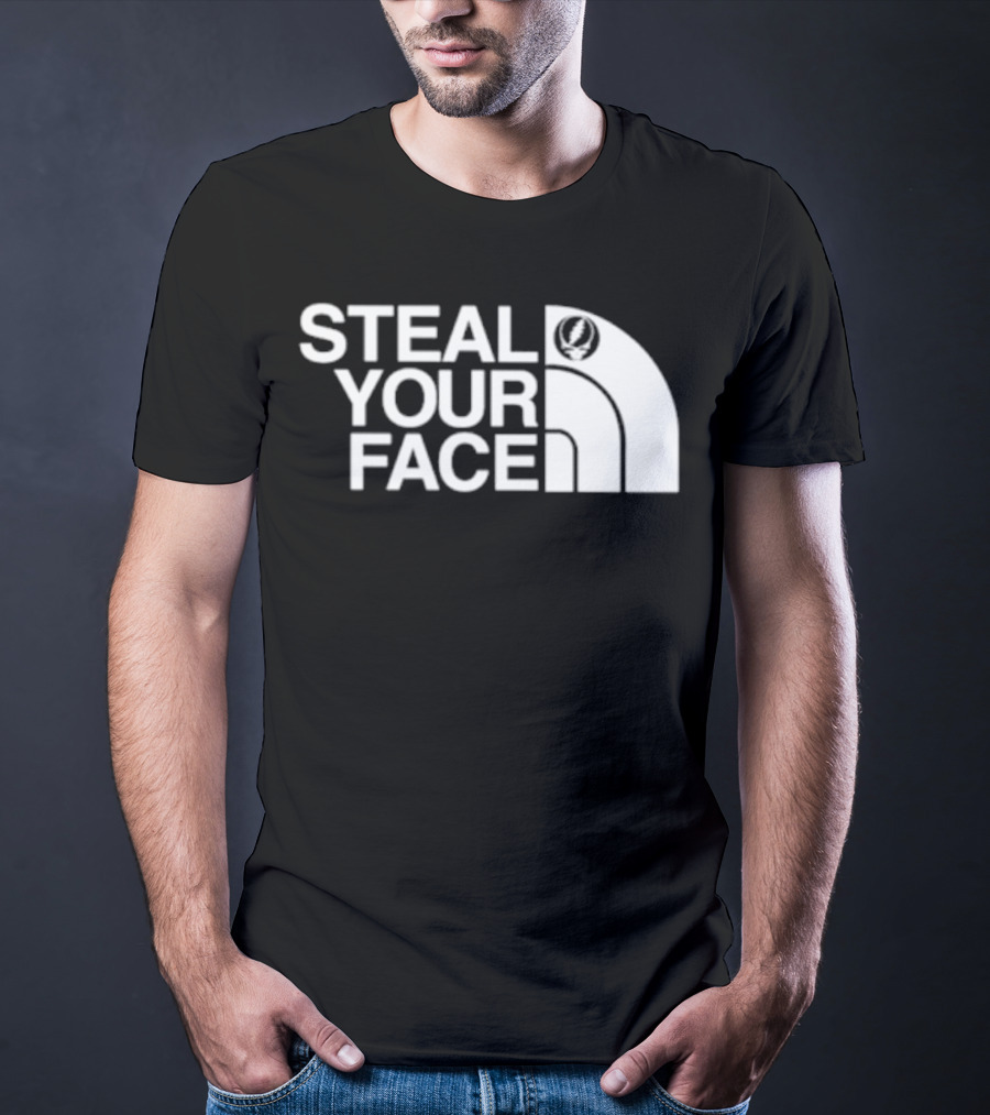 Steal Your Face Grateful Dead North Face T-Shirt