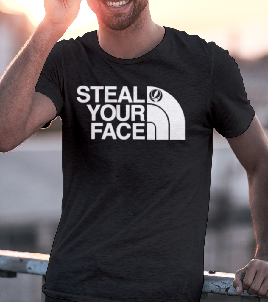 Steal Your Face Grateful Dead North Face T-Shirt