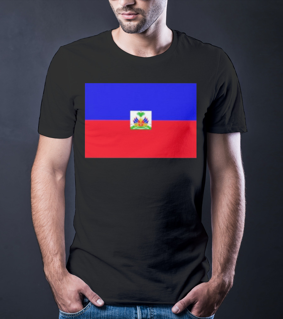 Haitian Flag Day Celebration With National Colors T-Shirt