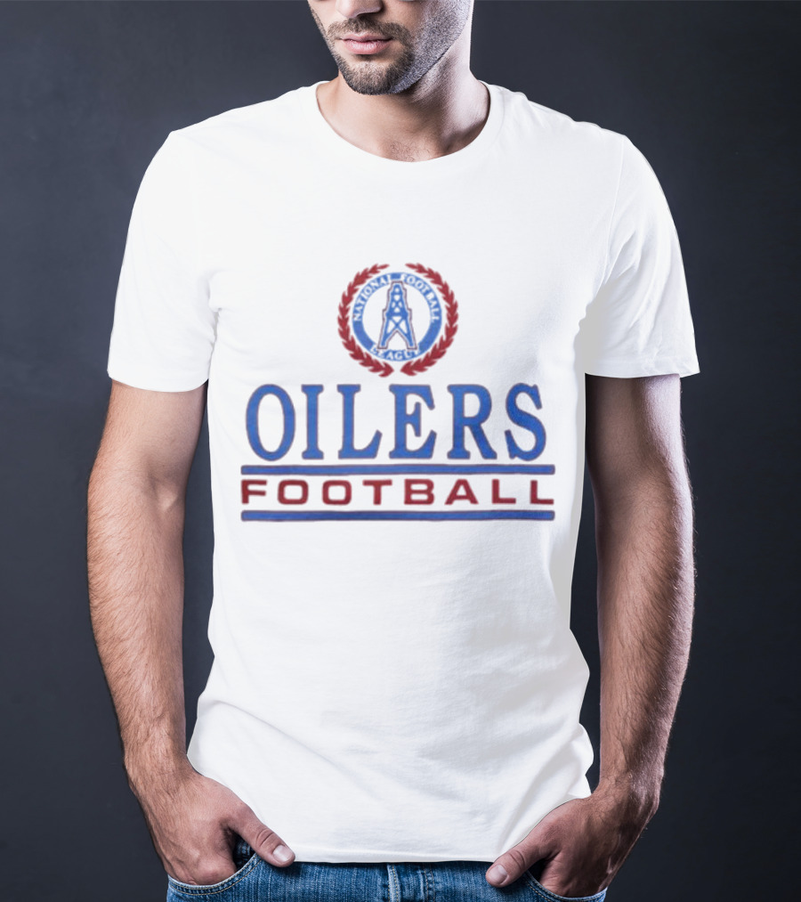 Oilers Football National League Crest T-Shirt