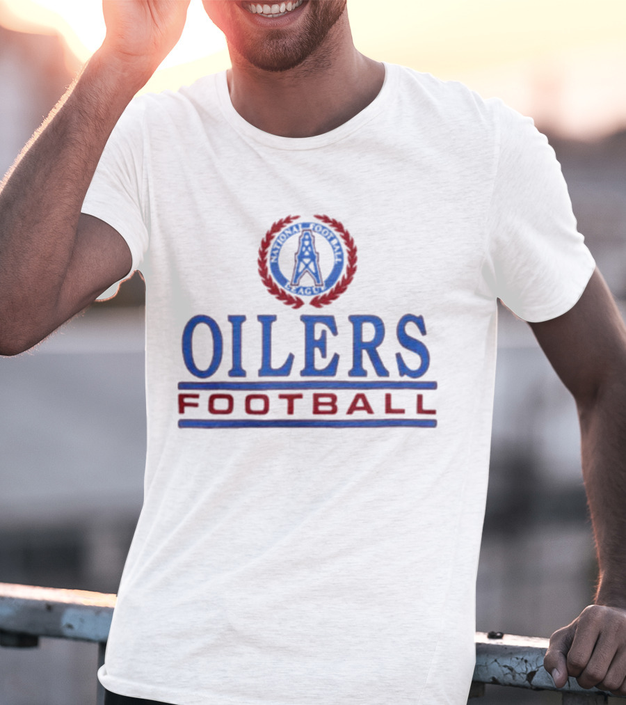 Oilers Football National League Crest T-Shirt
