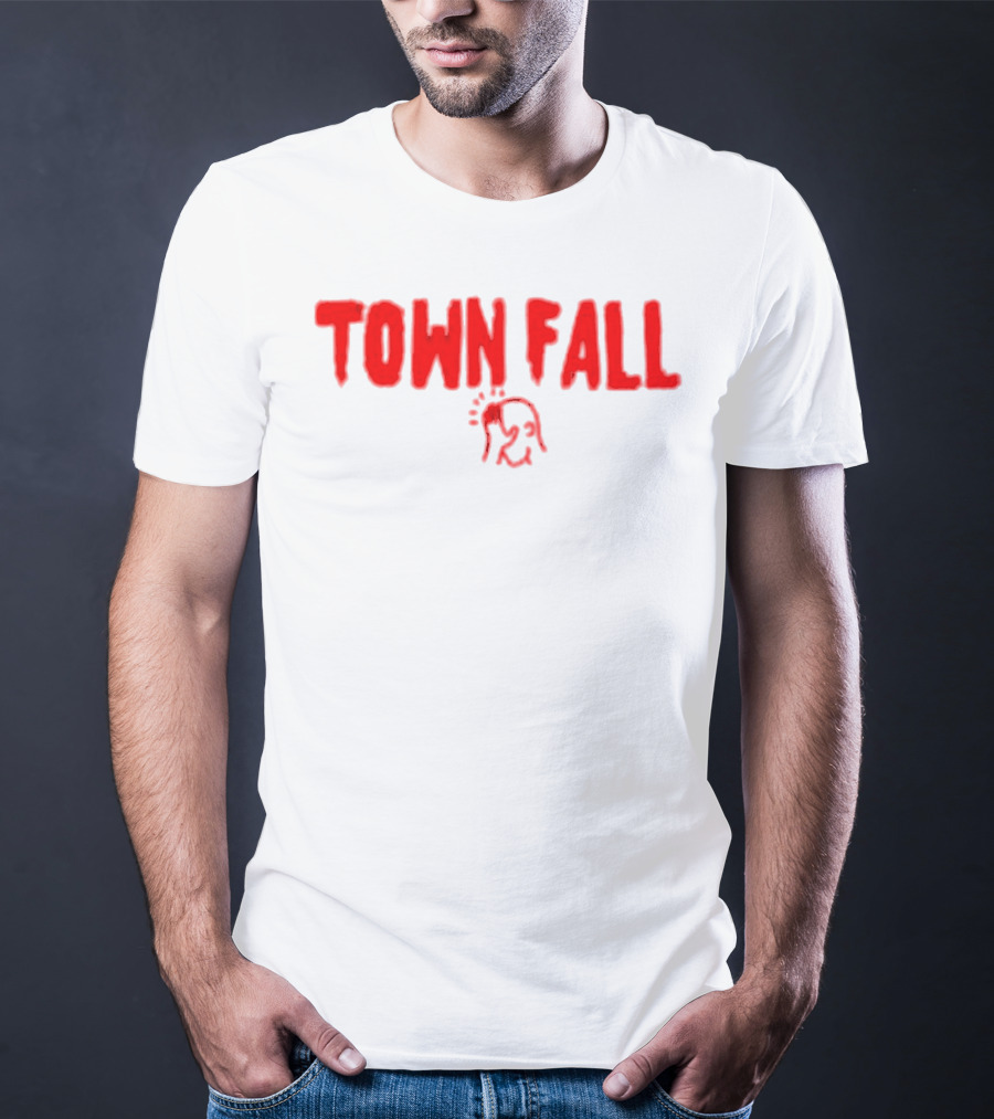 TOWN FALL TownFall Sketch Face T-Shirt
