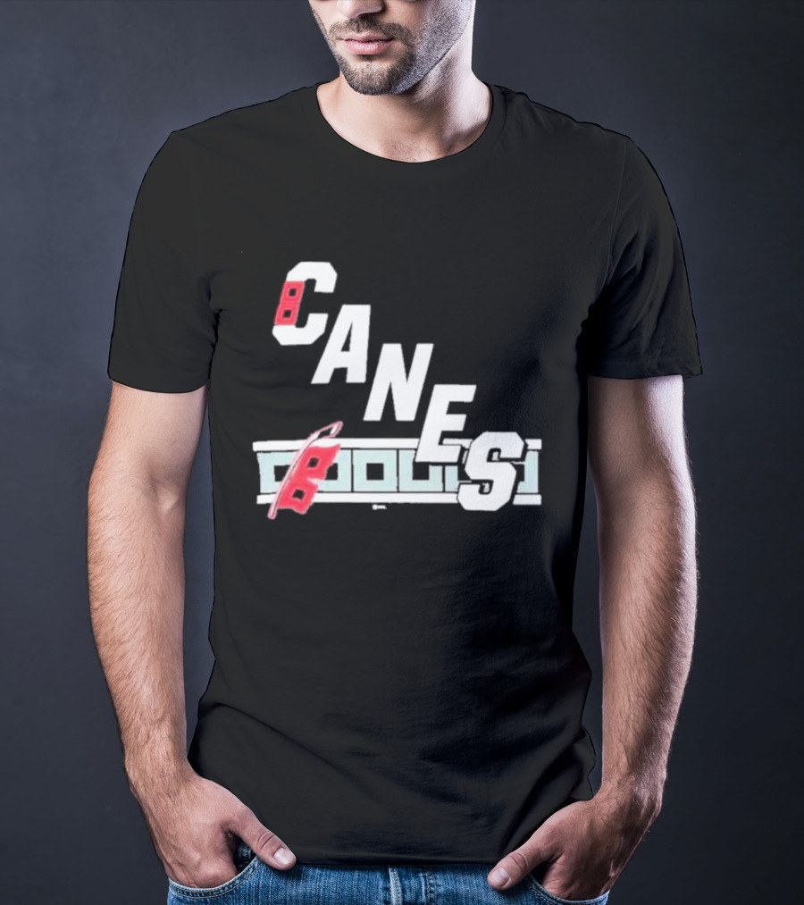 CANES Hurricanes Ice Hockey Sports Team T-Shirt