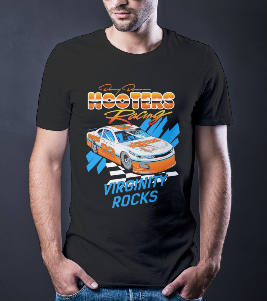 Danny Duncan Hooters Racing 83 Car Virginity Rocks T-Shirt