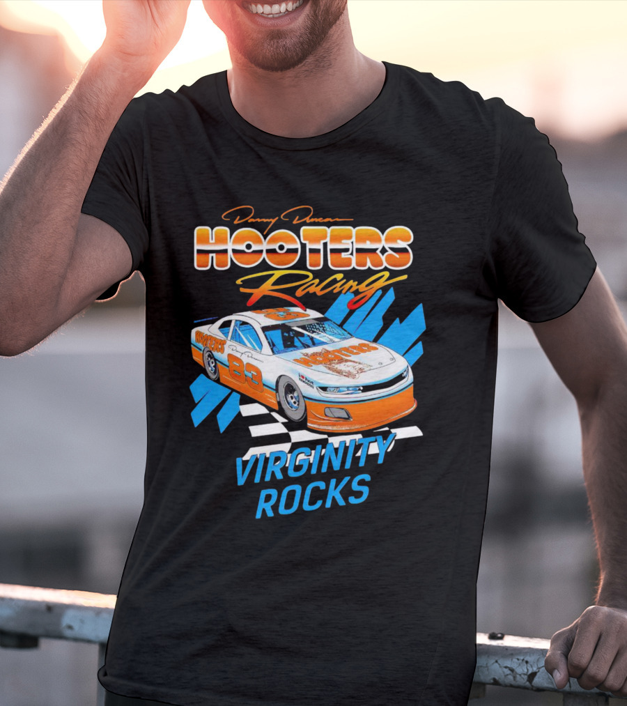 Danny Duncan Hooters Racing 83 Car Virginity Rocks T-Shirt