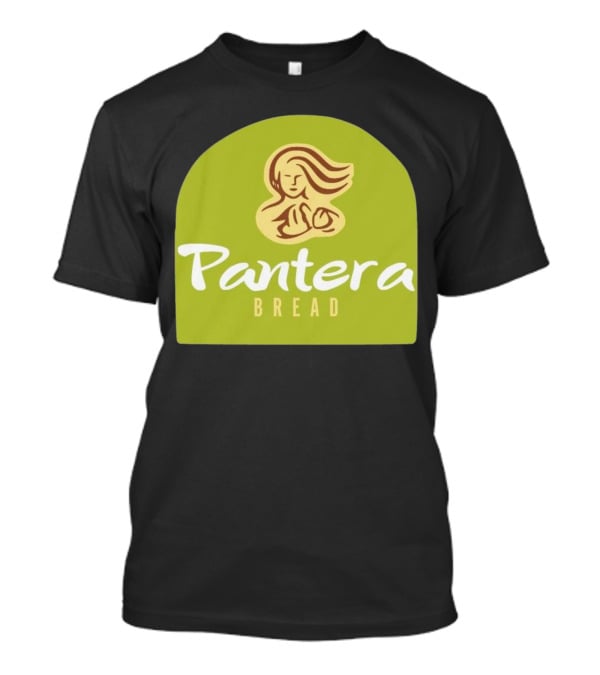Pantera Bread Parody Logo Icon Green Background T-Shirt