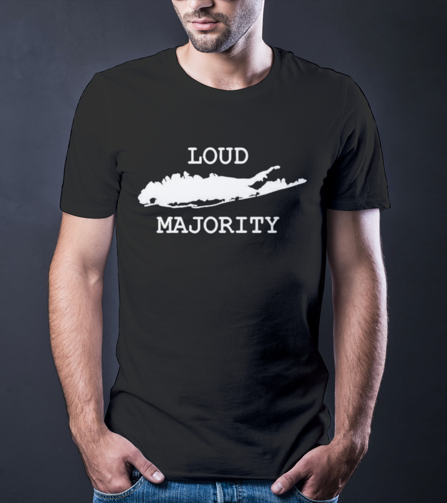 Scott Presler Loud Majority Long Island T-Shirt