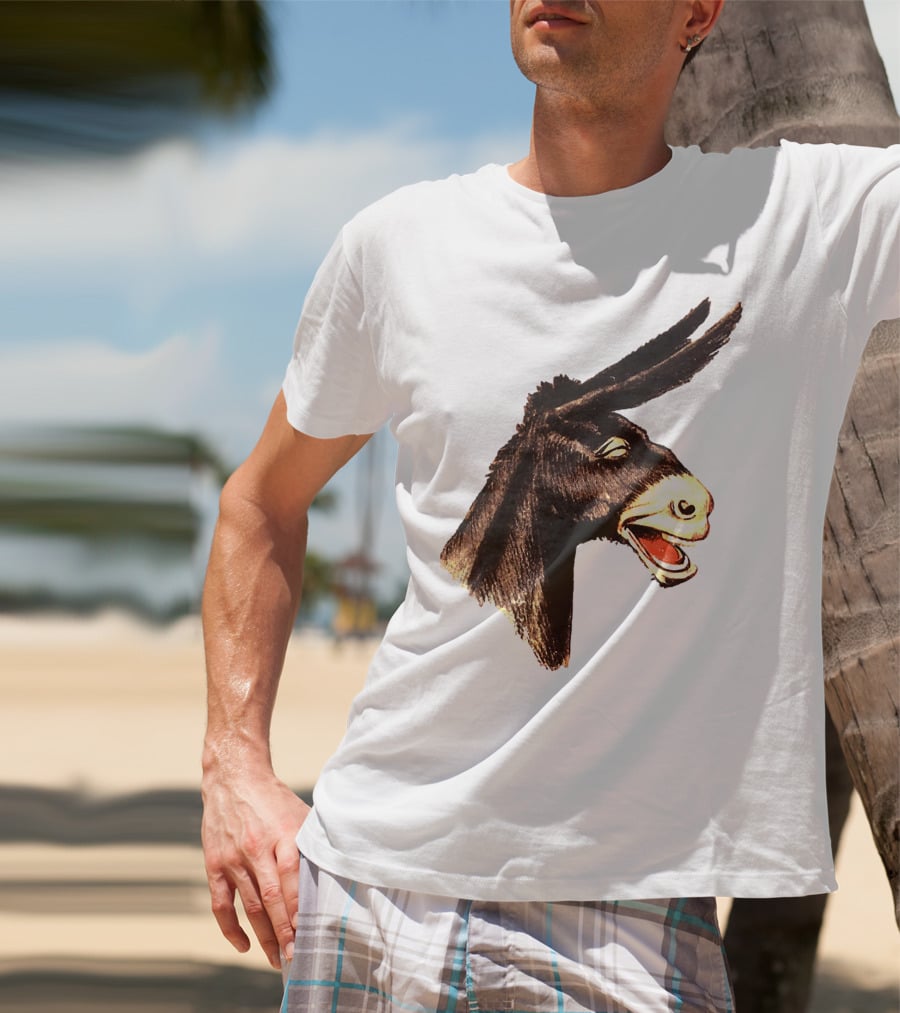 Beck Odelay Donkey Iconic Album T-Shirt