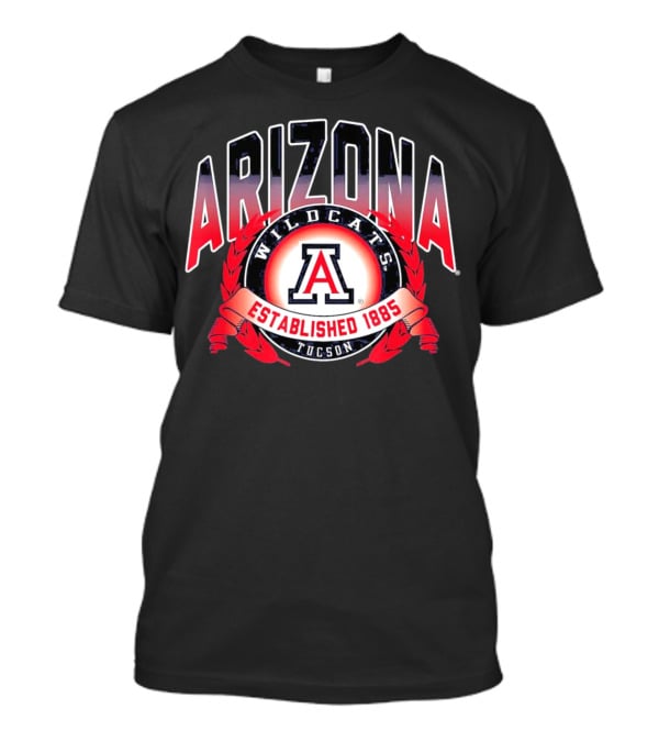 Arizona Wildcats Tucson A Logo Established 1885 T-Shirt