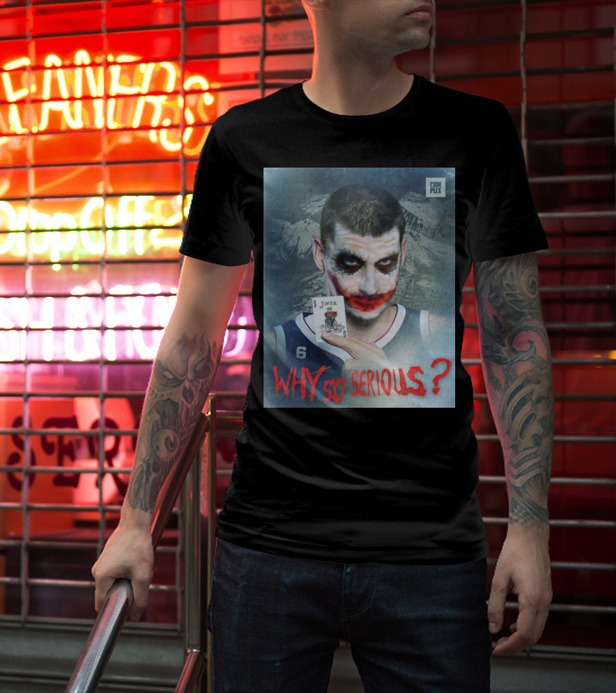 Complex Sports Why So Serious Nikola Jokic Joker Card T-Shirt
