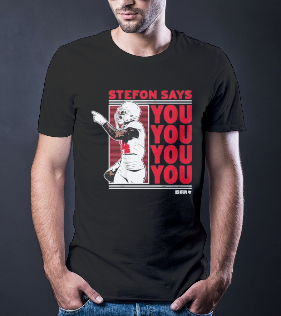 Stefon Says You You You You NFLPA Football Player T-Shirt