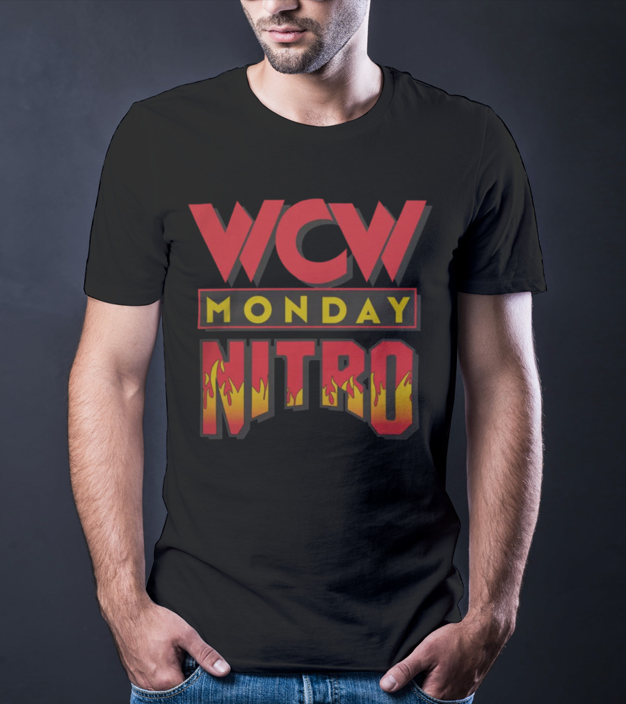 WCW Monday Nitro Iconic Event Homage T-Shirt