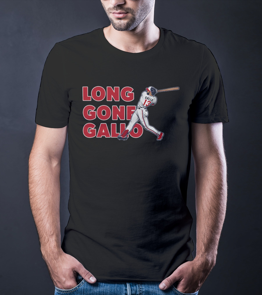 Long Gone Gallo Minnesota Baseball Player Number 13 T-Shirt