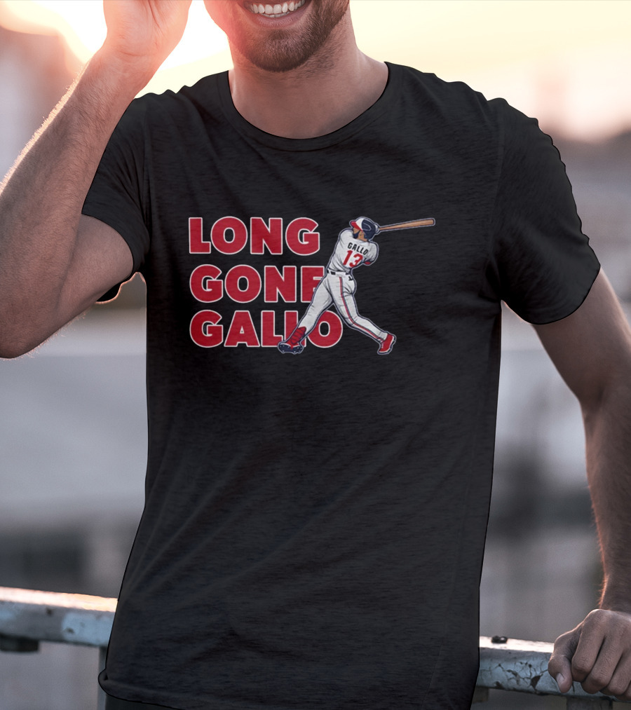 Long Gone Gallo Minnesota Baseball Player Number 13 T-Shirt