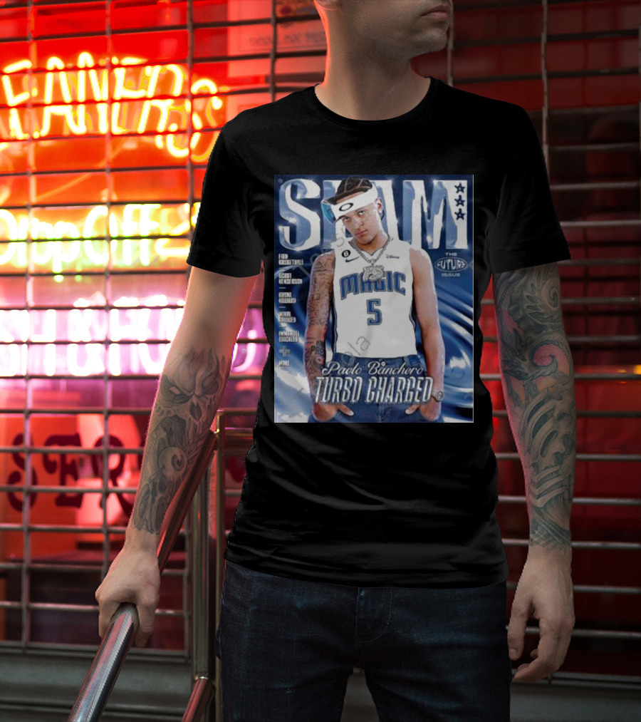 Slam Paolo Banchero Magic Turbo Charged The Future Issue T-Shirt
