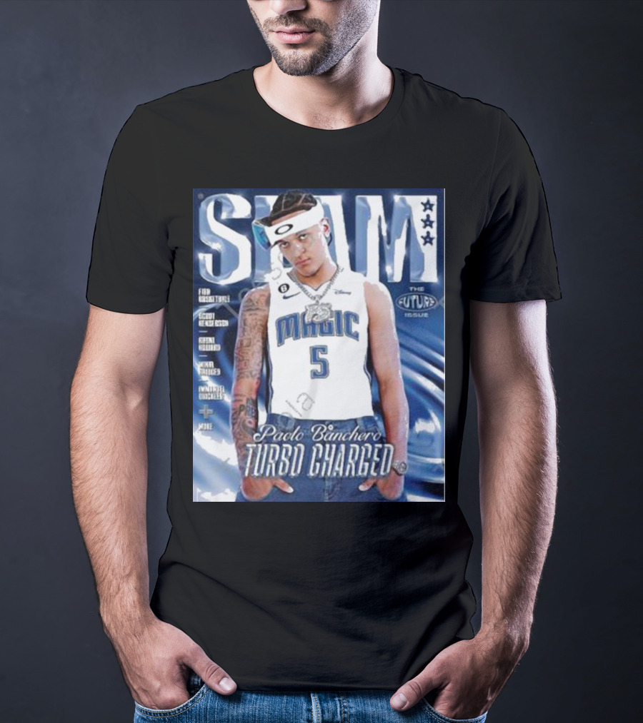 Slam Paolo Banchero Magic Turbo Charged The Future Issue T-Shirt