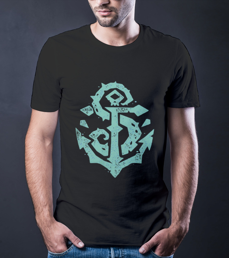 Sea Of Thieves Seafarer Anchor Fangamer Merch T-Shirt