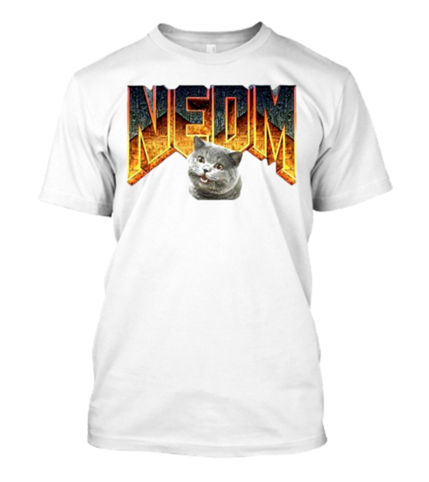 NEDM Not Even Doom Music Cat Meme T-Shirt