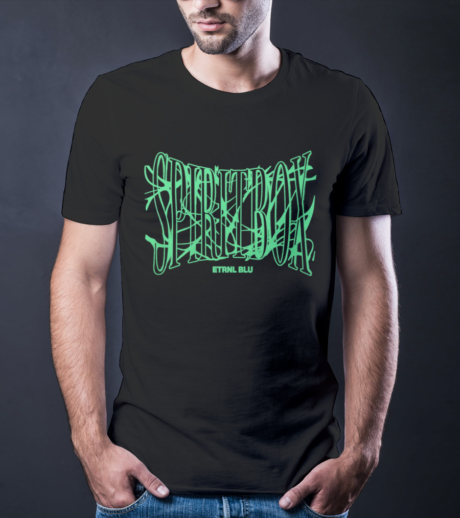 Spiritbox Phosphenetic Etrnl Blu Mineral Black T-Shirt