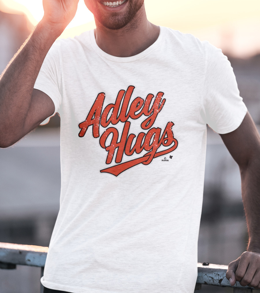 Baltimore Orioles Adley Hugs Script T-Shirt