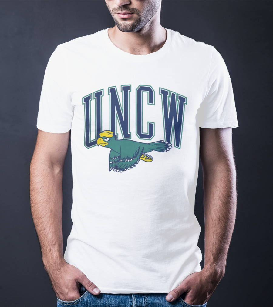 UNCW Flying Seahawk Logo College Spirit T-Shirt