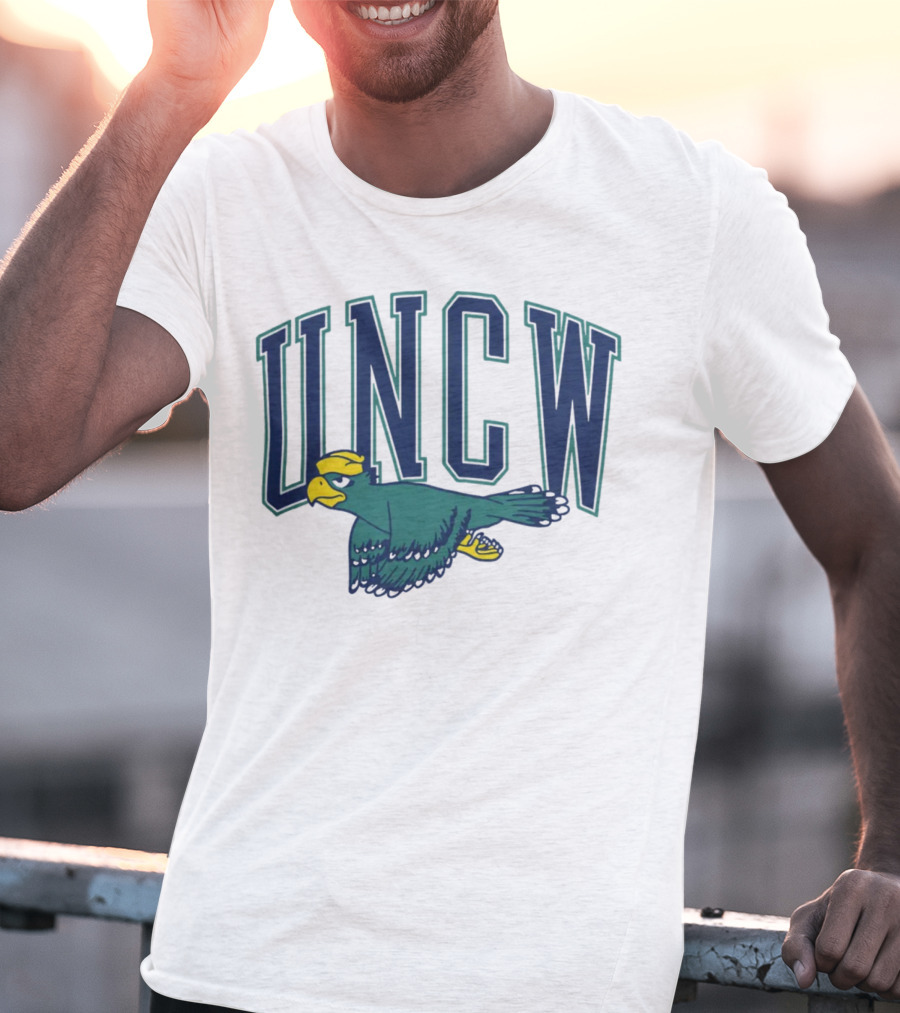 UNCW Flying Seahawk Logo College Spirit T-Shirt
