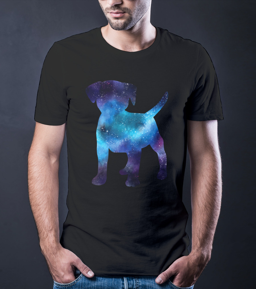 Galaxy Dog Space Puppy T-Shirt