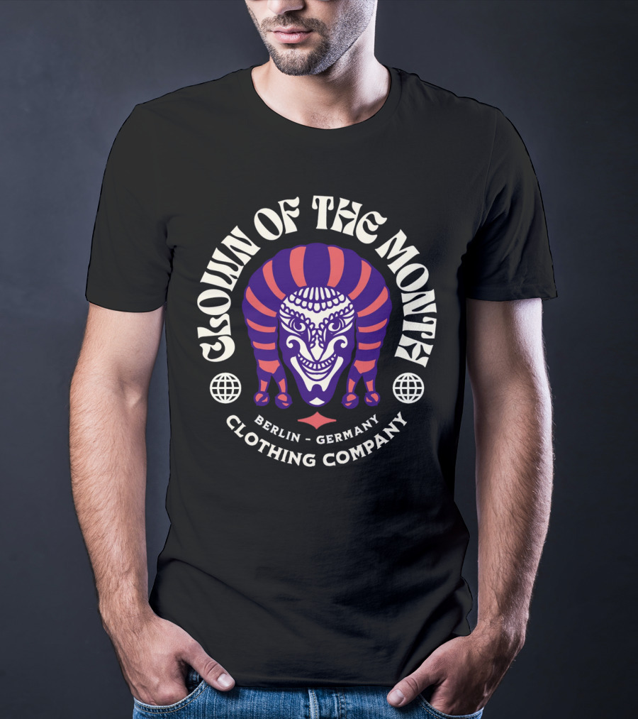 Clown Of The Month Berlin Germany Clothing Company T-Shirt