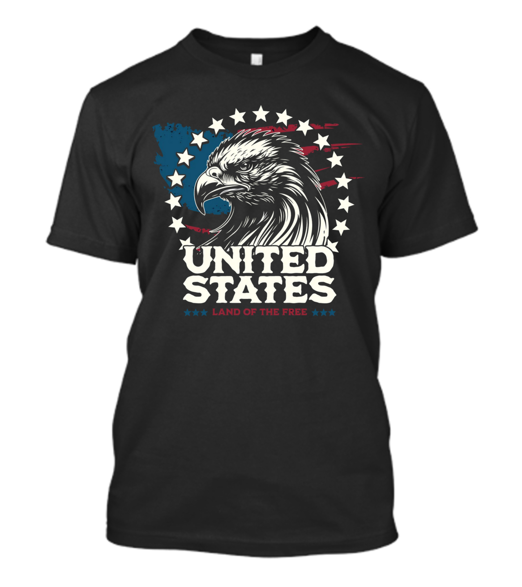United States Land Of The Free Eagle T-Shirt