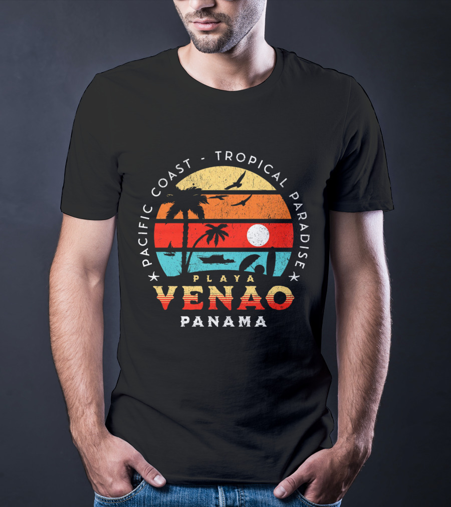 Pacific Coast Tropical Paradise Playa Venao Panama T-Shirt